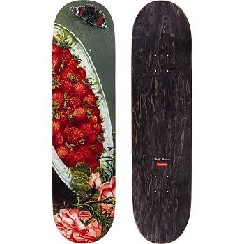 Accesorios Supreme Strawberries Skateboard Multicolor | Supreme 459TV